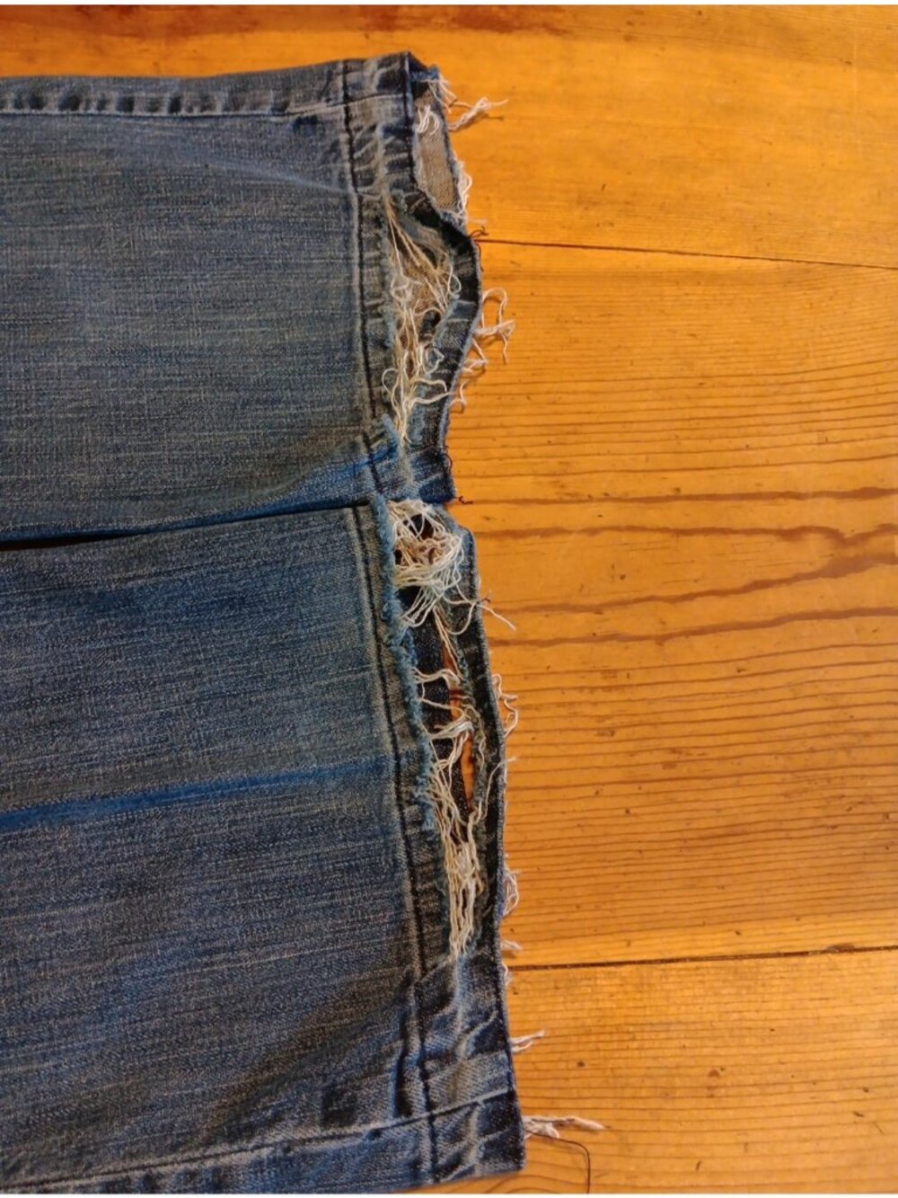 Harley Davidson Jeans Women 8 Regular Bootcut Embroidered Pocket Distressed Read - Picture 9 of 12